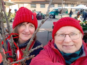 Eva Hirsch und Helga Pfahler